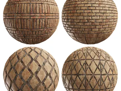 PBR Bricks 06 - Tileable 4K Texture high quality Texture