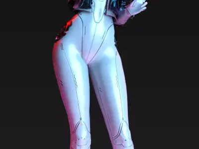 Valby Neon Ghost Agent 3D print model