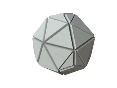 Sci Fi Object No 3528 Low Poly Low-poly 3D model