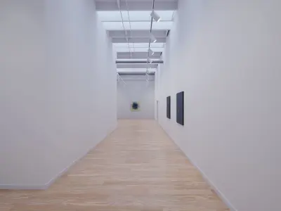 Art Museum Gallery Interior 40 Low-poly 3D model