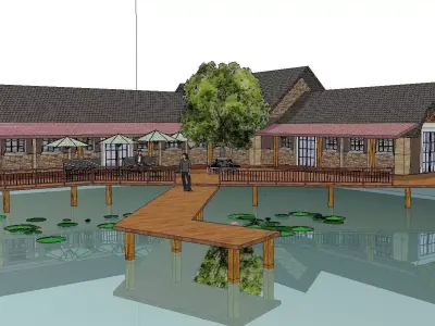 Creative Design-Holiday Cabin-0110 3D model
