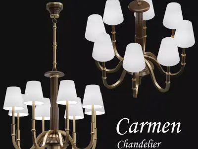 Chandelier Carmen 3D model