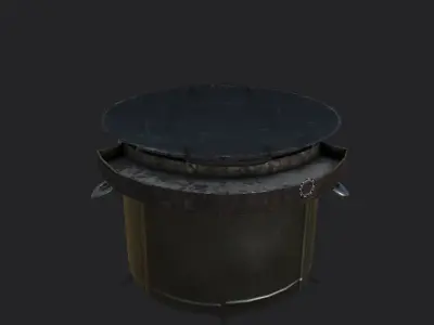 Cooking Burners 3D model