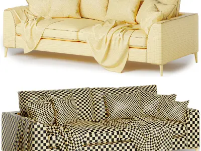 Meridian sofa 3D model