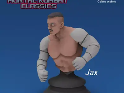 Mortal Kombat Classics - Jax 3D print model