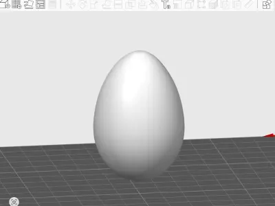 Dragon Hatchling Easter Egg Fantasy Creature 3D print model