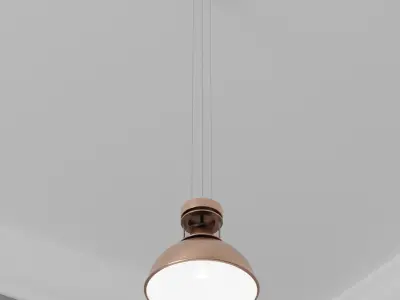 Pendant Ceiling Light P584C Low-poly 3D model