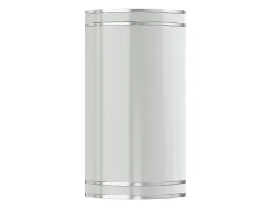 White Cylindrical Light 3D Model 3D model