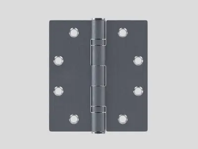 Two Ball Bearing Door Hinge for Blender 3D model