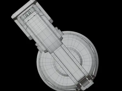 Sci-fi Capsul 3D model