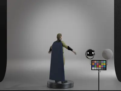 Sentry -  Bob Reynolds Low-poly 3D model