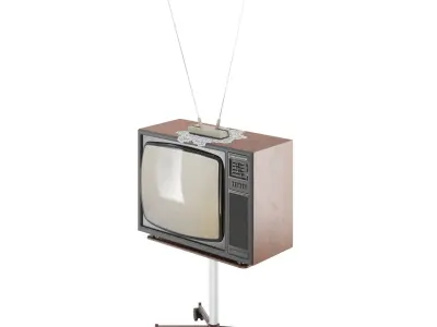 Color TV Rubin C208 3D model