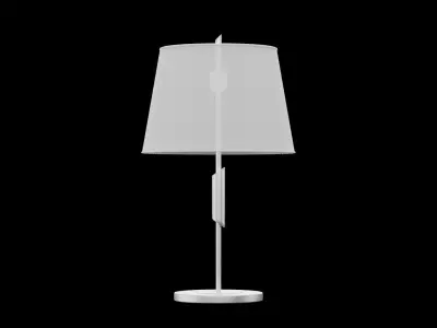 Bed Lamp Low-poly 3D model