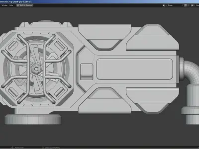 Sci-Fi Device 3D model