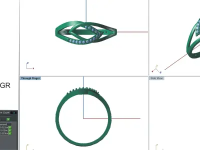 Ring - 75 3D print model