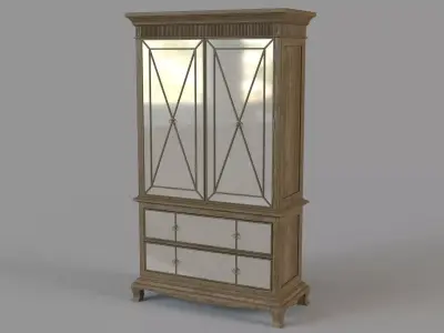 Sanctuary Armoire 3D model