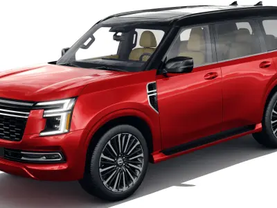  Nissan Patrol and Armada 2025 with interior 