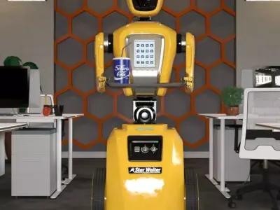 Robotic Waiter 3D model