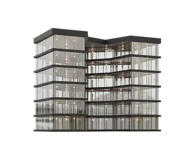 Office house building 5 3D model