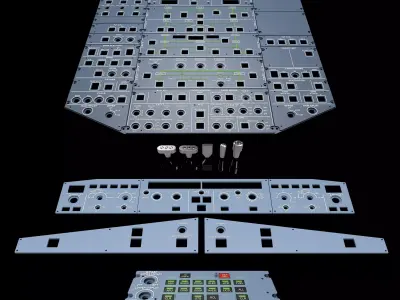 Airbus A320 Ultimate Kit 3D print model