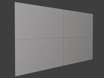 Graffiti wall XVII 3D model