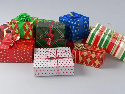  Christmas Presents Set 