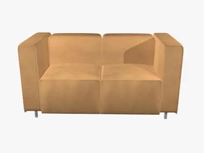 Modern sofa 2 3D model
