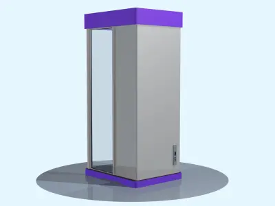 Payment terminal 3D model