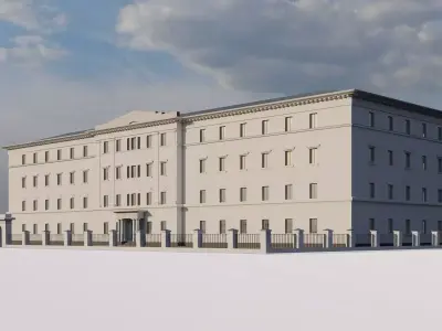 CLASSIC BUILDING 3D model