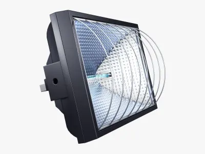 Flood Light v 1 3D model