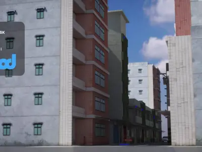 TW Street 006 3D model