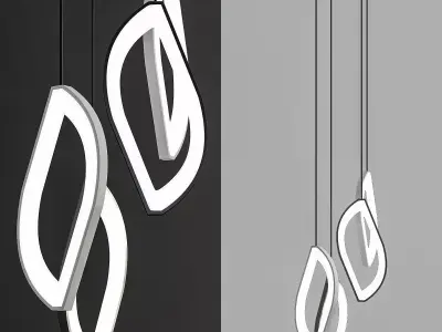Tech Lighting Pendants 3 3D model