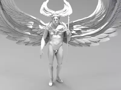 Heavens envoy chest piece 3D model