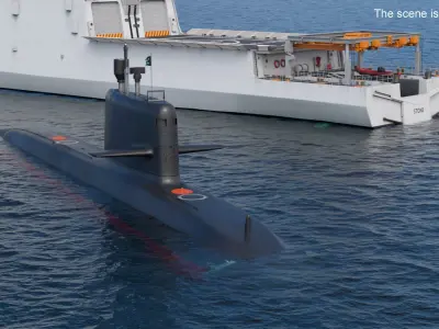  Pakistan Navy Submarine Type 039A 