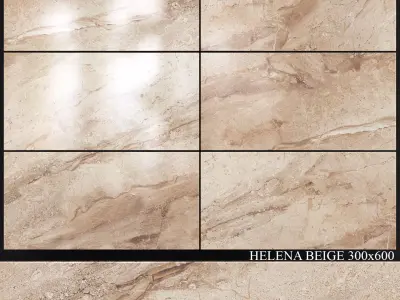 Yurtbay Seramik Helena Beige 300x600 3D model