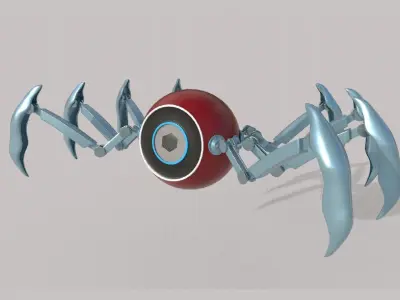 Mechanical Crab 3D model