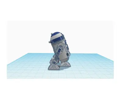 R2-D2 star wars r2d2 3D print model