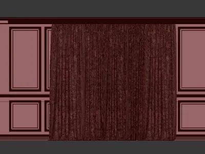 Curtain Set 239 3D model
