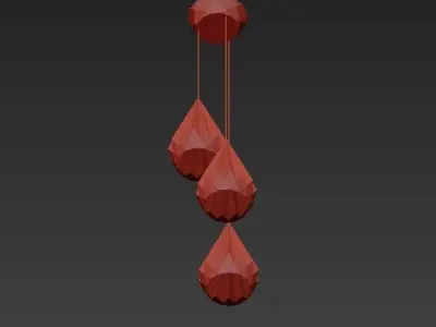 HATTON three drops 3D model