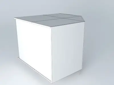 SC2D1D cube Free 3D model