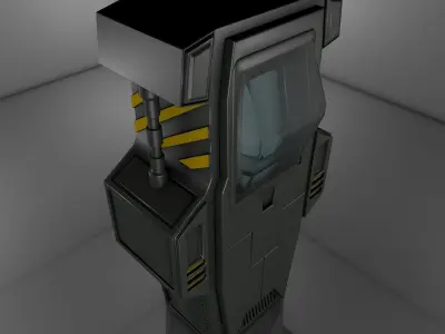 Sci Fi Incubator 3D model