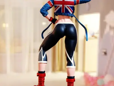 cammy street fighter 6 3D print model
