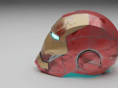 Ironman Helmet 3D model