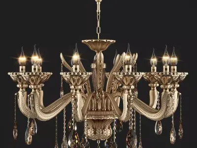 698102 Alzata Osgona Chandelier 3D model