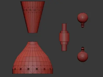 LACQUERED METAL EIGHT 3D model