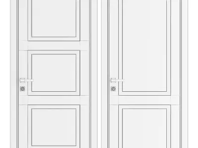 Interior doors 012 3D model