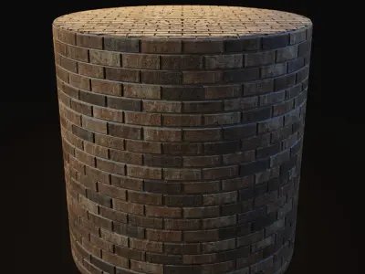 Saratoga King Running and Stack Bricks Texture Texture