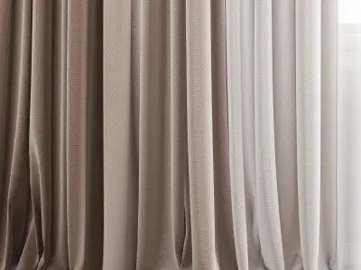 Curtain 209 3D model