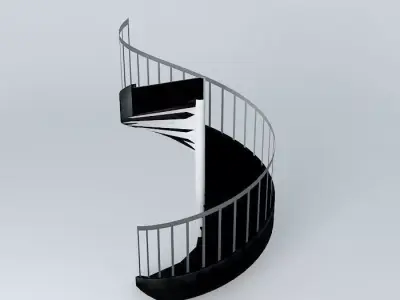Spiral Staircase Free 3D model