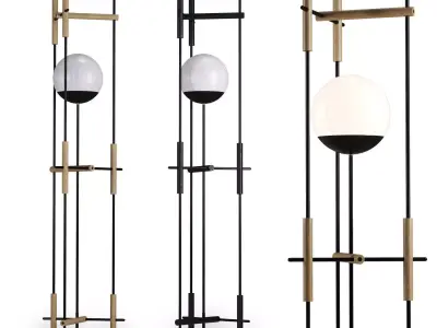 Yuka floor lamp 3D model